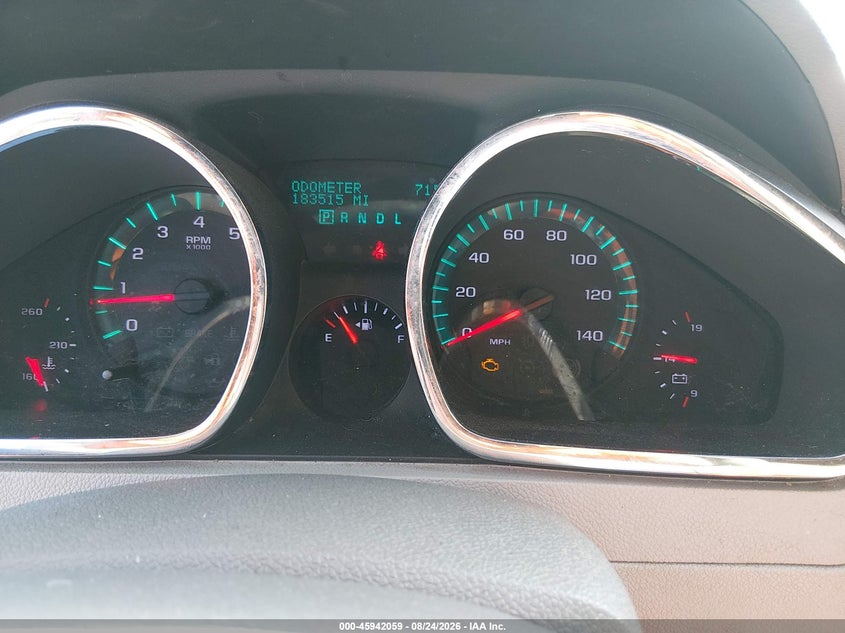2012 CHEVROLET TRAVERSE SPORT UTILITY VEHICLE 3.6L V-6 DI, DOHC, VVT, 281HP