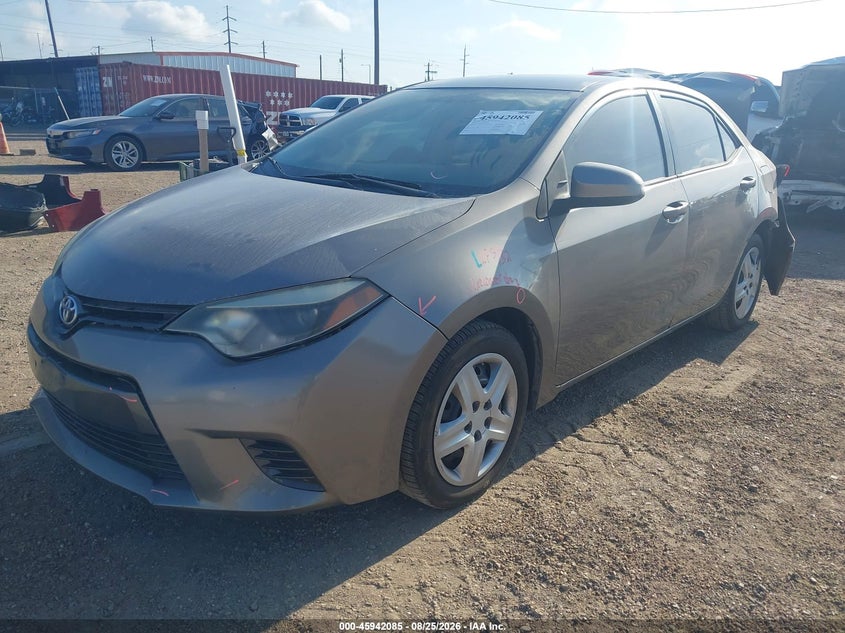 Vin: 2t1burhe6fc370272, lot: 46441257, toyota corolla le 20152