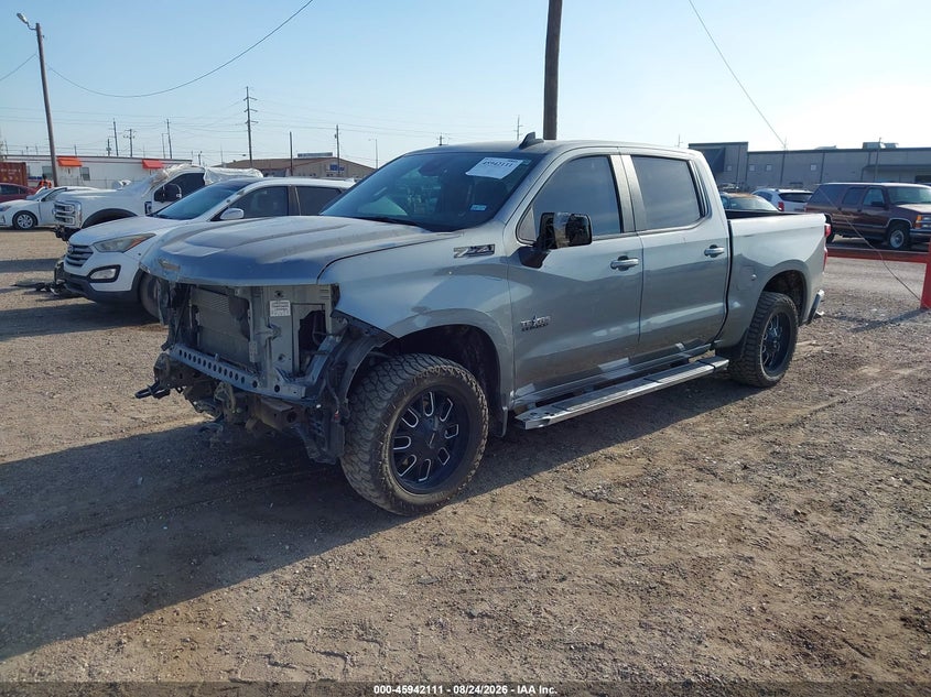 2025 Chevrolet Silverado, Front End, IAAI, VIN 1GCUKEED5SZ337900 — photo 2