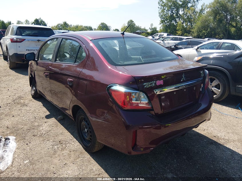 2022 MITSUBISHI MIRAGE G4 auction photo 3