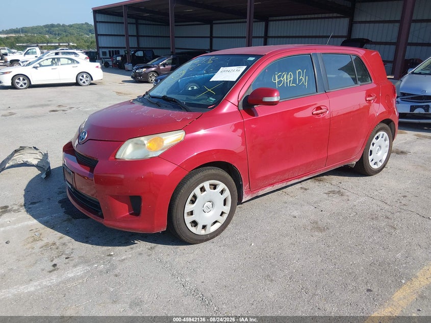 SCION XD 2008 VIN JTKKU10458J025240