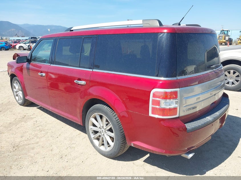 Vin: 2fmhk6d82gba09433, lot: 46441331, ford flex limited 20163