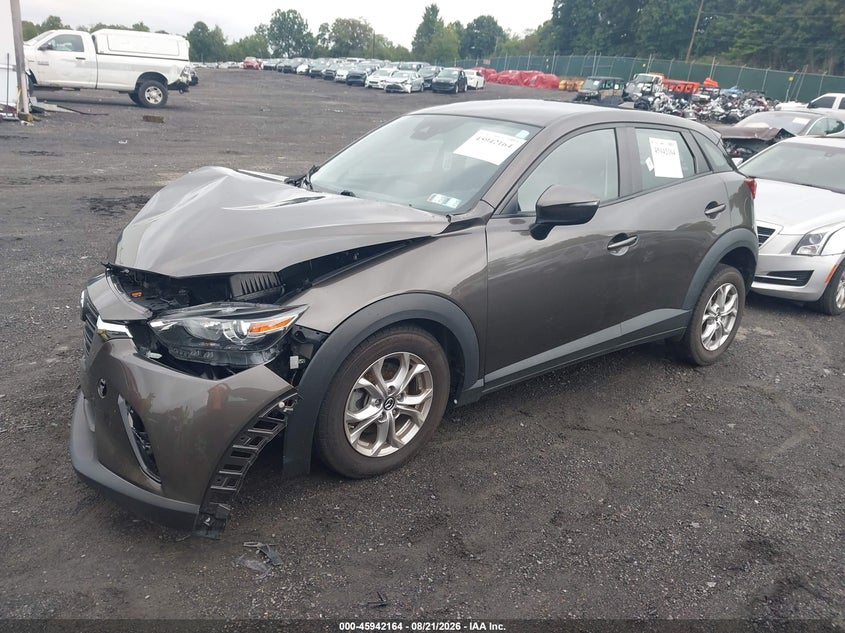 2019 Mazda CX-3, Удар спереди, IAAI, VIN JM1DKFB78K1450534 — фото 2