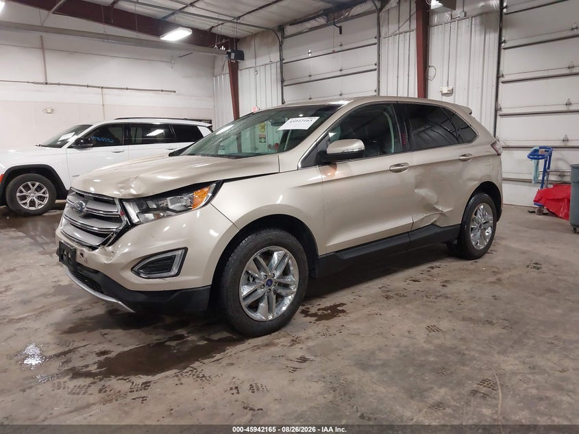 2017 Ford Edge, Left Side, IAAI, VIN 2FMPK4J91HBC42444 — photo 2