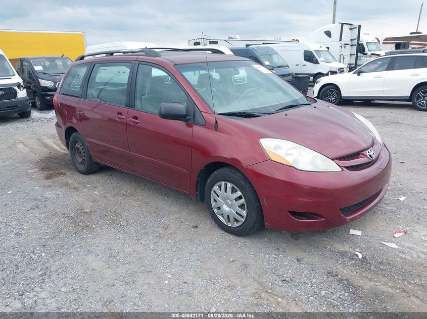 2007 TOYOTA SIENNA auction photo 1