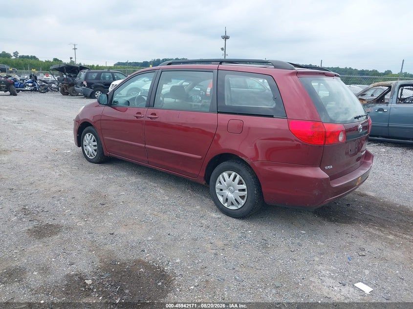 2007 TOYOTA SIENNA auction photo 3
