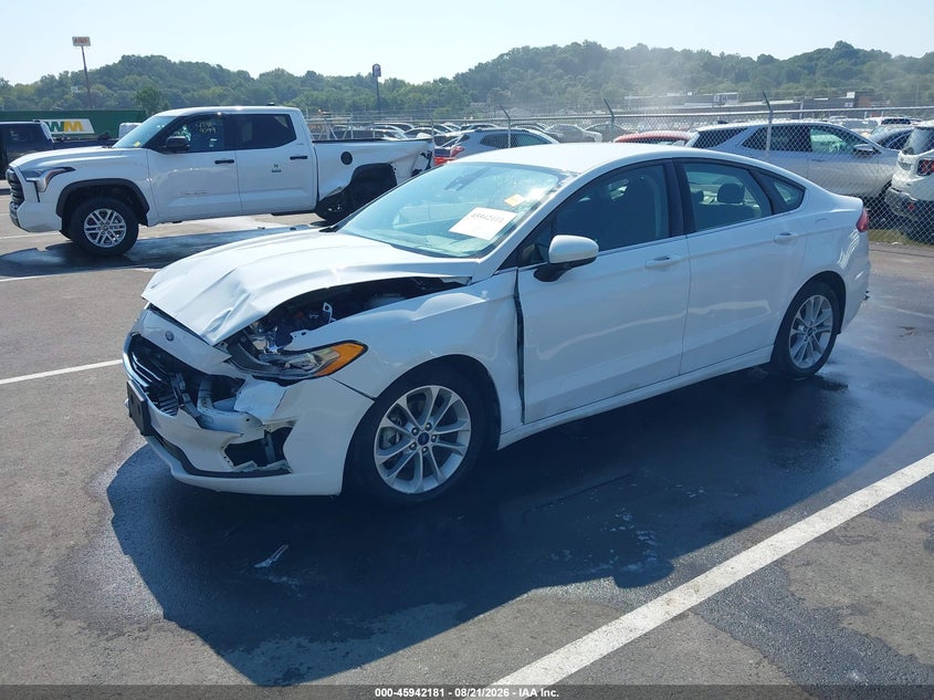 2019 Ford Fusion, Left Front, IAAI, VIN 3FA6P0LU0KR278510 — photo 2
