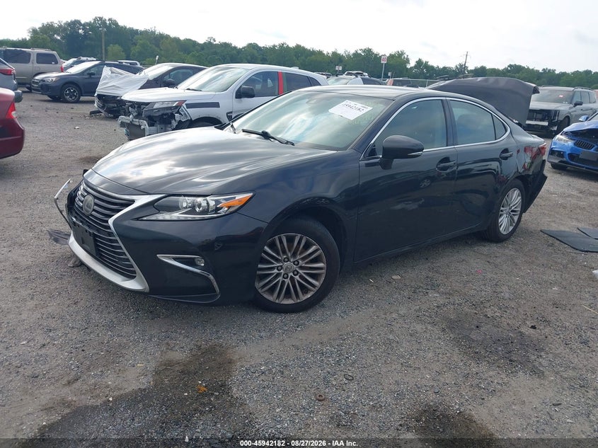 2017 Lexus ES, Удар сзади, IAAI, VIN 58ABK1GG4HU040487 — фото 2
