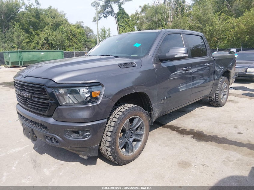 2020 RAM 1500, Пресная вода, IAAI, VIN 1C6SRFFT6LN102694 — фото 2
