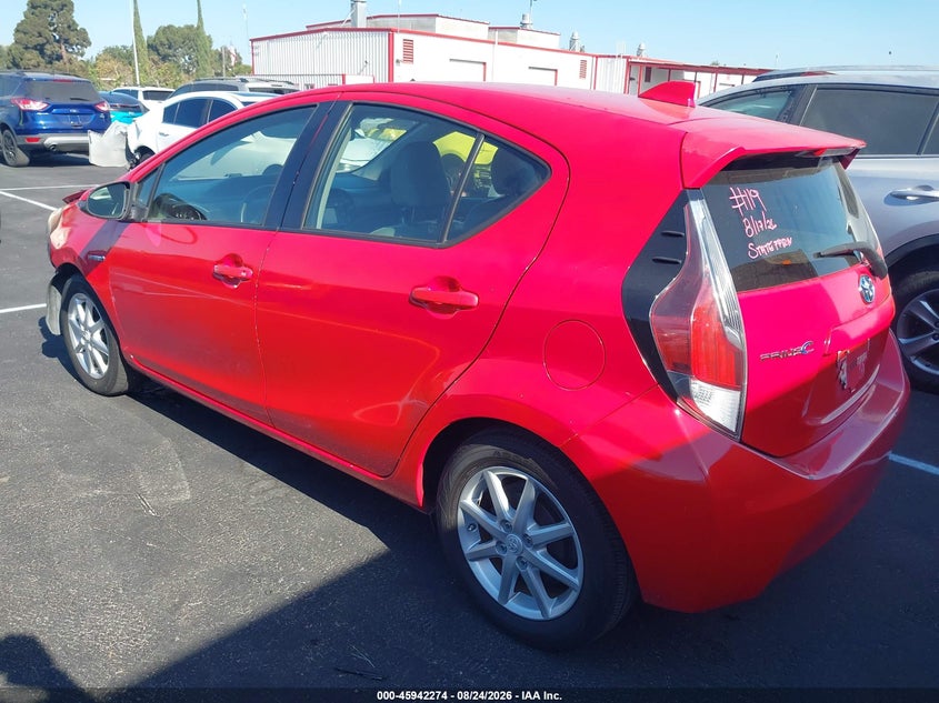 2015 TOYOTA PRIUS C auction photo 3
