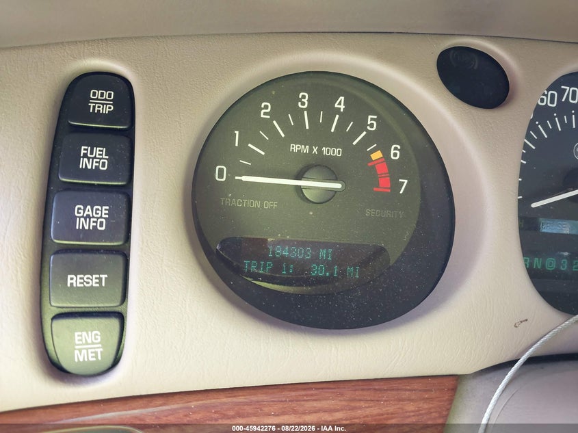 2002 BUICK LESABRE SEDAN 3.8L V-6 205HP