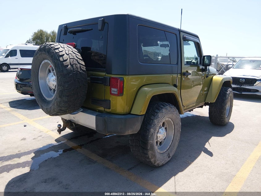 2008 JEEP WRANGLER auction photo 4