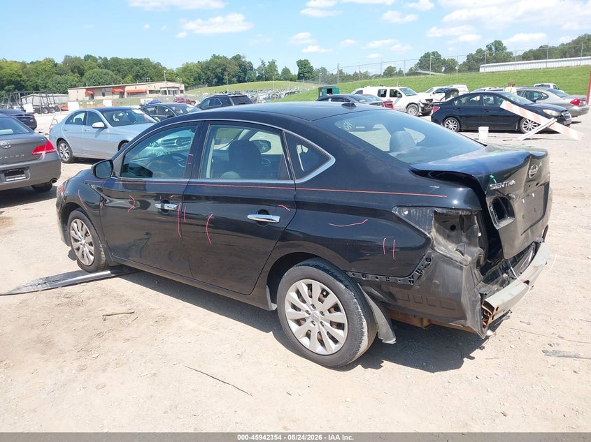 2017 NISSAN SENTRA auction photo 3