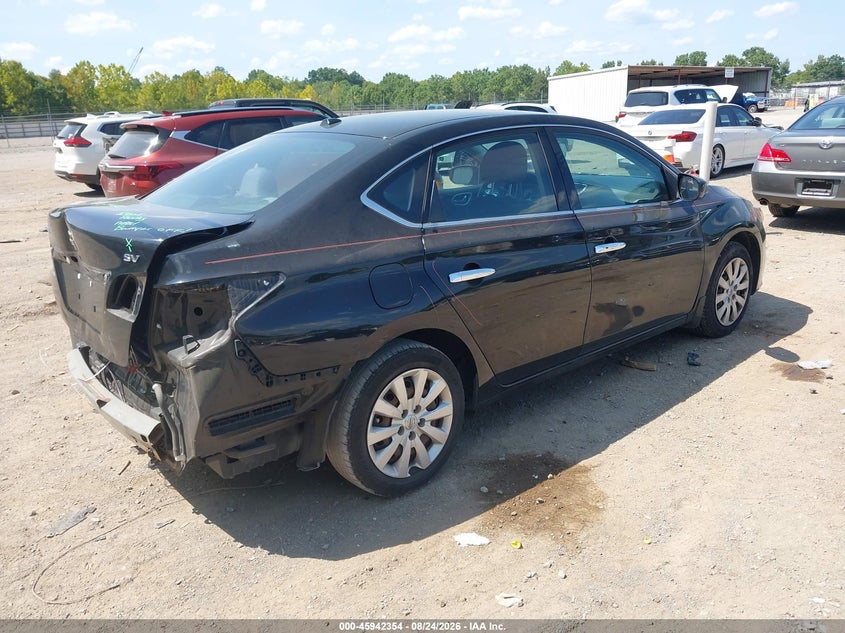 2017 NISSAN SENTRA auction photo 4