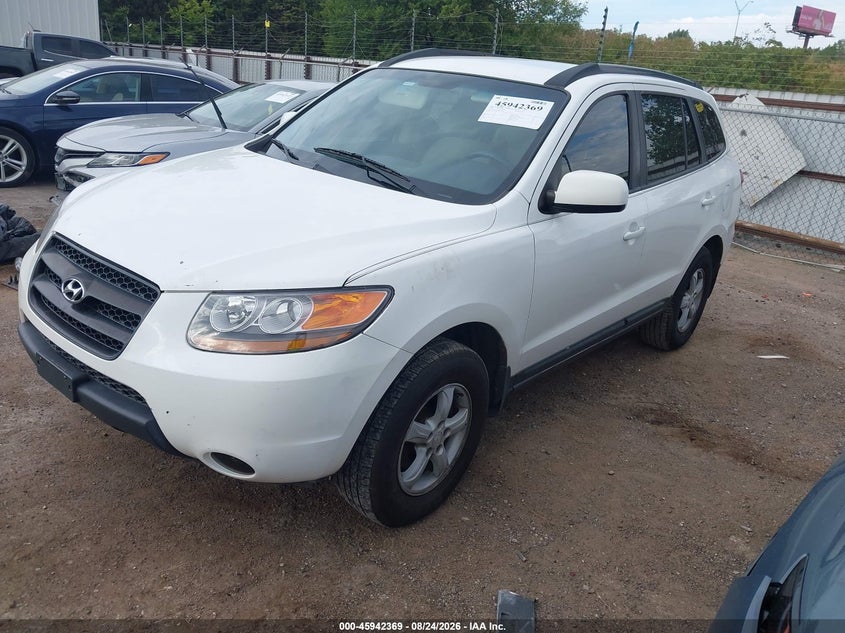 2008 Hyundai Santa Fe, Normal Wear & Tear, IAAI, VIN 5NMSG13D88H152628 — photo 2