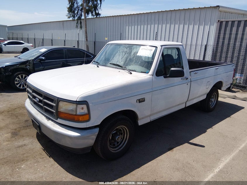 1996 Ford F-150, Правий зад, IAAI, VIN 1FTEF15N5TLC12281 — фото 2