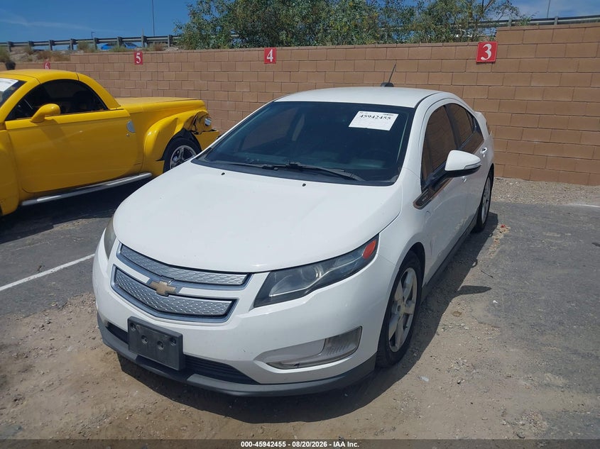 2015 Chevrolet Volt, Rear, IAAI, VIN 1G1RC6E4XFU140743 — photo 2