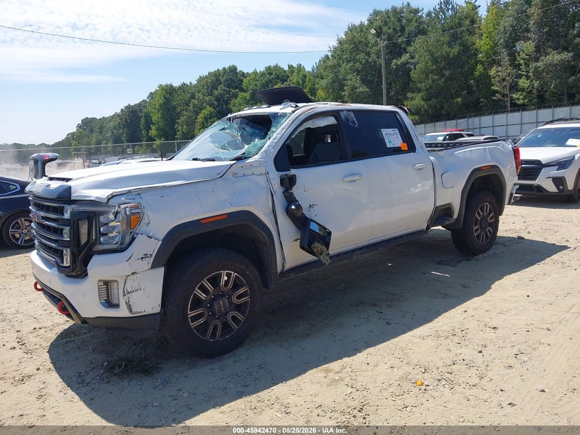 2022 GMC Sierra, Rollover, IAAI, VIN 1GT49VE75NF147039 — photo 2