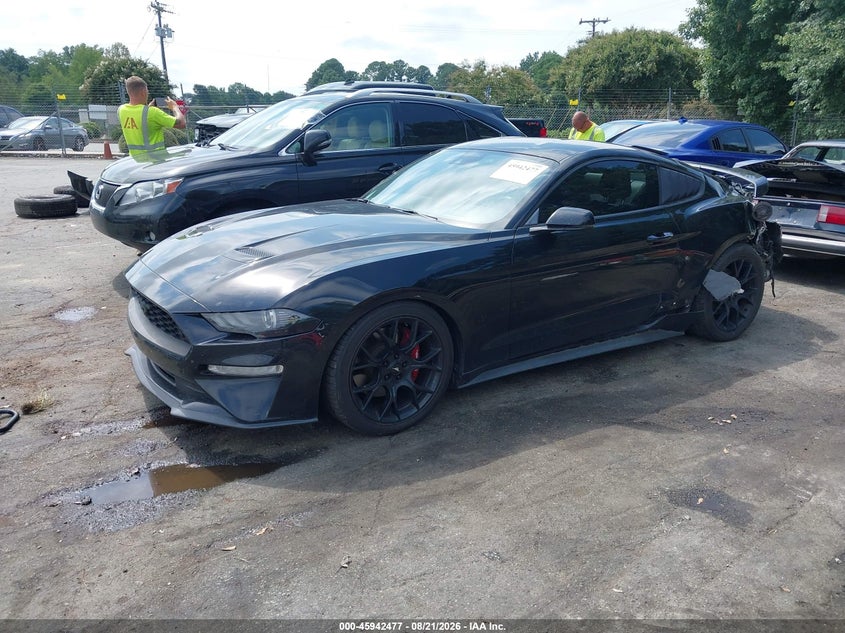2018 Ford Mustang, Rear, IAAI, VIN 1FA6P8TH2J5174281 — photo 2