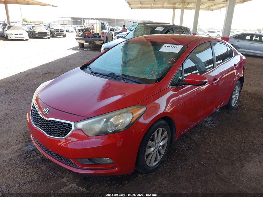 Vin: knafx4a89e5054017, lot: 46441669, kia forte ex 20142
