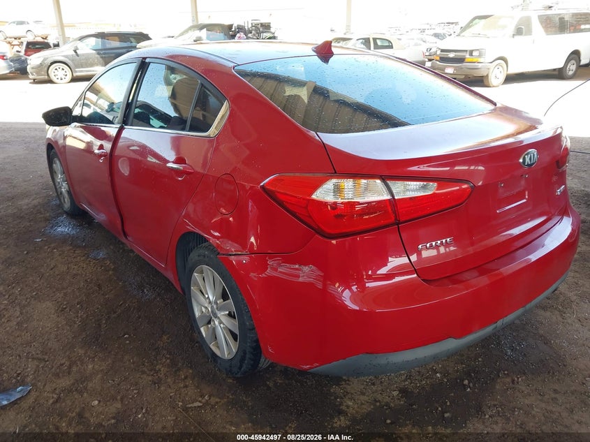 Vin: knafx4a89e5054017, lot: 46441669, kia forte ex 20143
