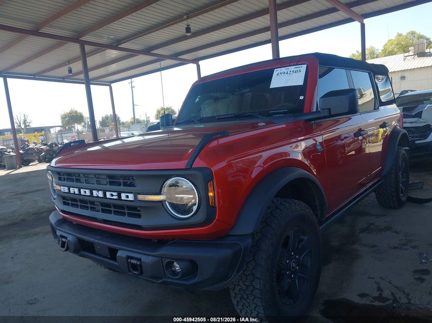 2024 Ford Bronco, Right Side, IAAI, VIN 1FMDE1BH4RLA51259 — photo 2