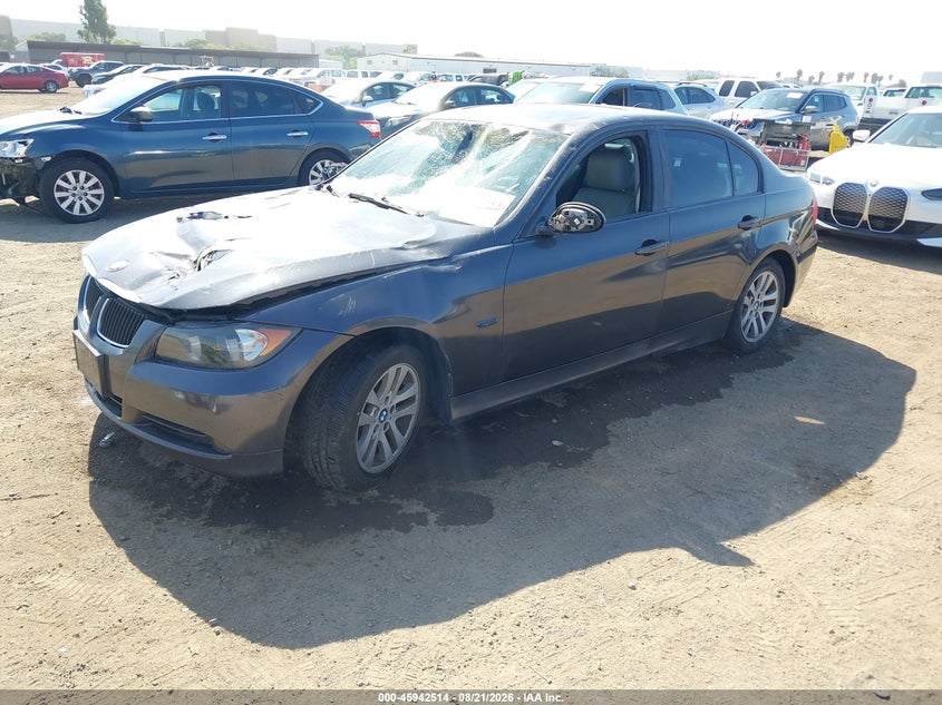 2006 BMW 3er, Front End, IAAI, VIN WBAVB13596PT22114 — photo 2