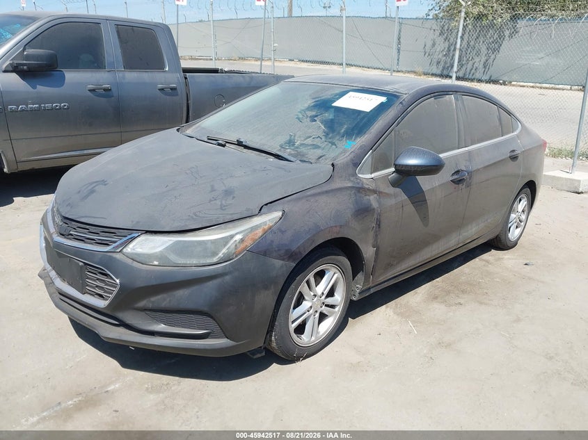 2016 Chevrolet Cruze, Звичайний знос, IAAI, VIN 1G1BE5SM3G7264833 — фото 2