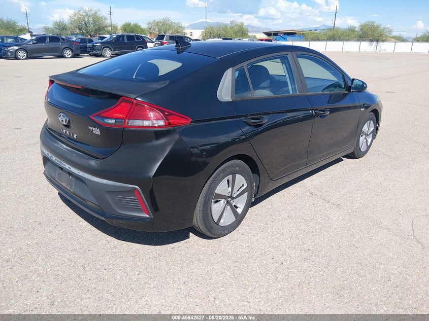 Vin: kmhc65lc7ju075427, lot: 46441699, hyundai ioniq hybrid blue 20184