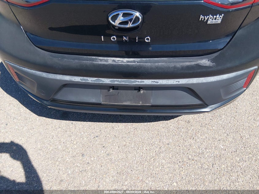 2018 HYUNDAI IONIQ HYBRID auction photo 6