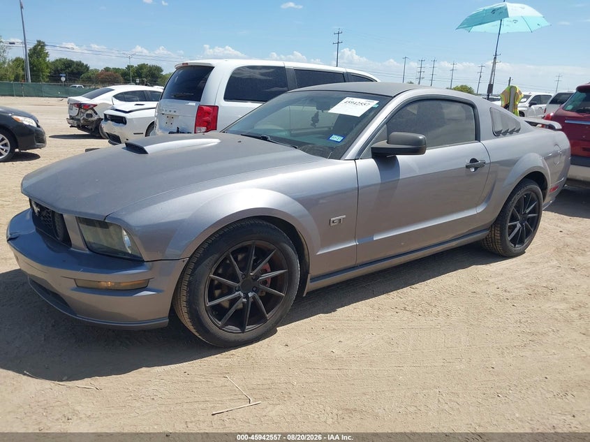 2007 Ford Mustang, Звичайний знос, IAAI, VIN 1ZVFT82H075242672 — фото 2