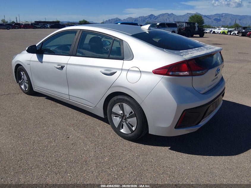Vin: kmhc65lc1ju099982, lot: 46441732, hyundai ioniq hybrid blue 20183