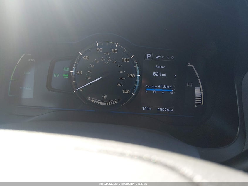 2018 HYUNDAI IONIQ HYBRID auction photo 7