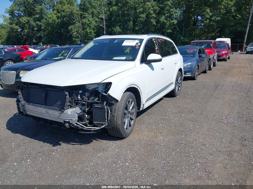 2018 Audi Q7, Удар спереди, IAAI, VIN WA1AAAF7XJD005061 — фото 2