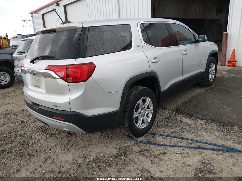Vin: 1gkknrla2kz273690, lot: 46441836, gmc acadia sle-1 20194