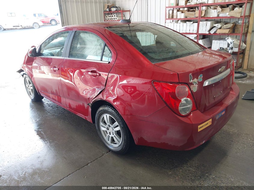 Vin: 1g1jc5shxg4146638, lot: 46441877, chevrolet sonic lt auto 20163