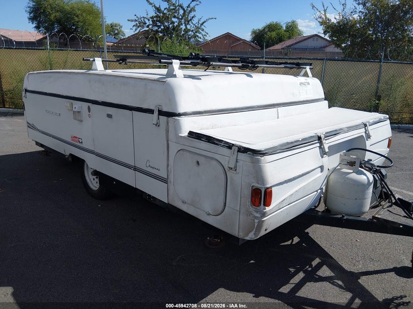 COLEMAN POP UP TRAILER 2001 VIN 4CP696G1517208189