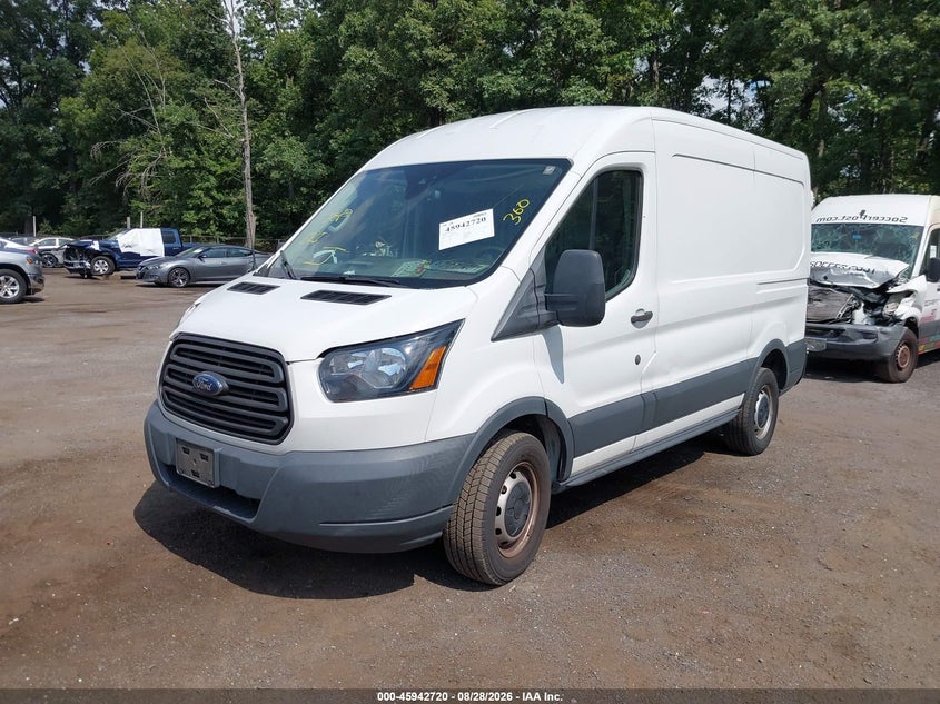 2018 Ford Transit, Front & Rear, IAAI, VIN 1FTYR1CM8JKA51037 — photo 2