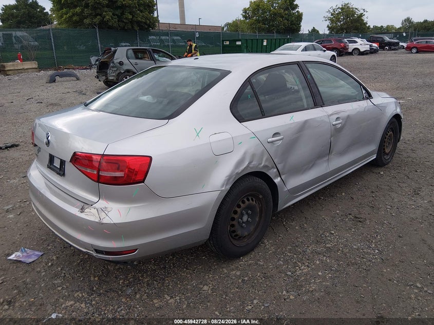 VOLKSWAGEN JETTA 2015 VIN 3VW2K7AJ4FM291284