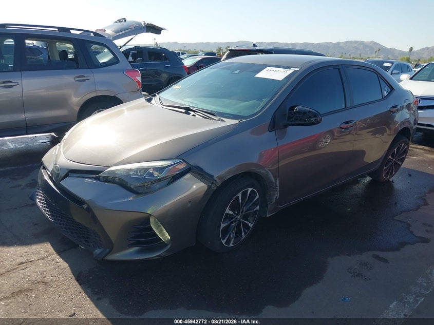 2017 Toyota Corolla, Left & Right Side, IAAI, VIN 2T1BURHEXHC854044 — photo 2