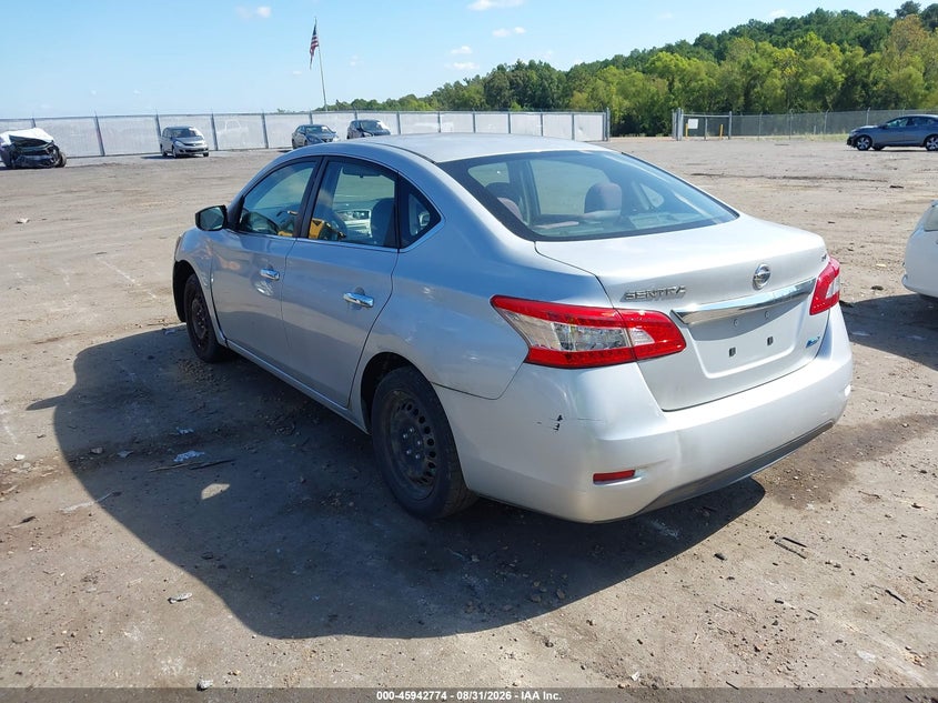 2014 NISSAN SENTRA auction photo 3