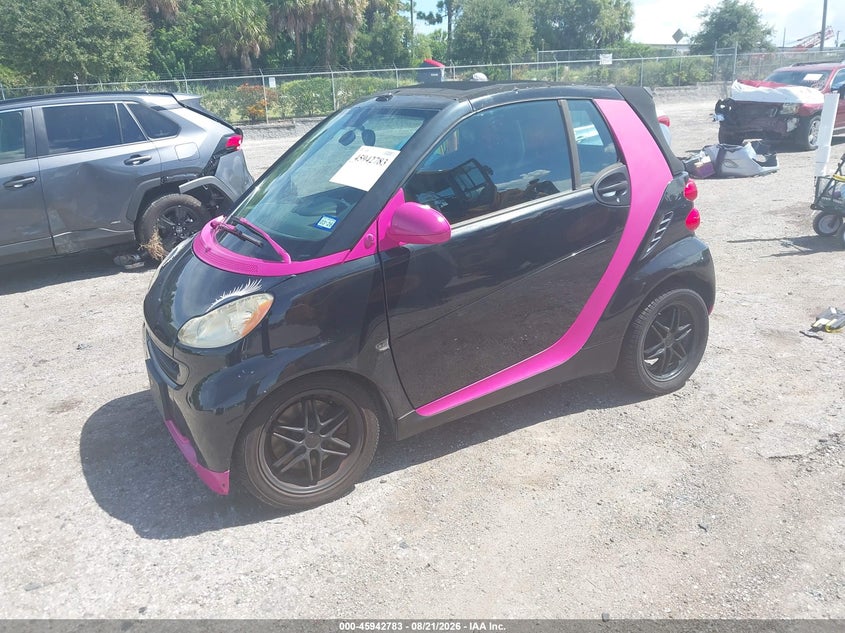 2008 Smart Fortwo, Звичайний знос, IAAI, VIN WMEEK31X28K196747 — фото 2