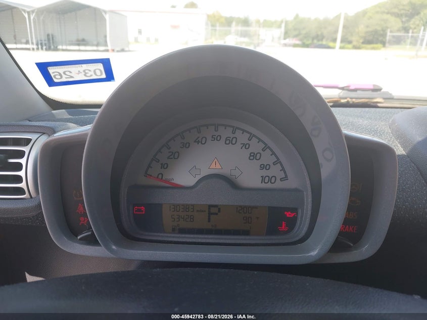 SMART FORTWO 2008 VIN WMEEK31X28K196747