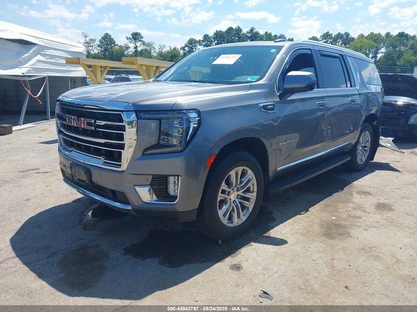 2021 GMC Yukon, Удар ззаду, IAAI, VIN 1GKS2GKD8MR233240 — фото 2