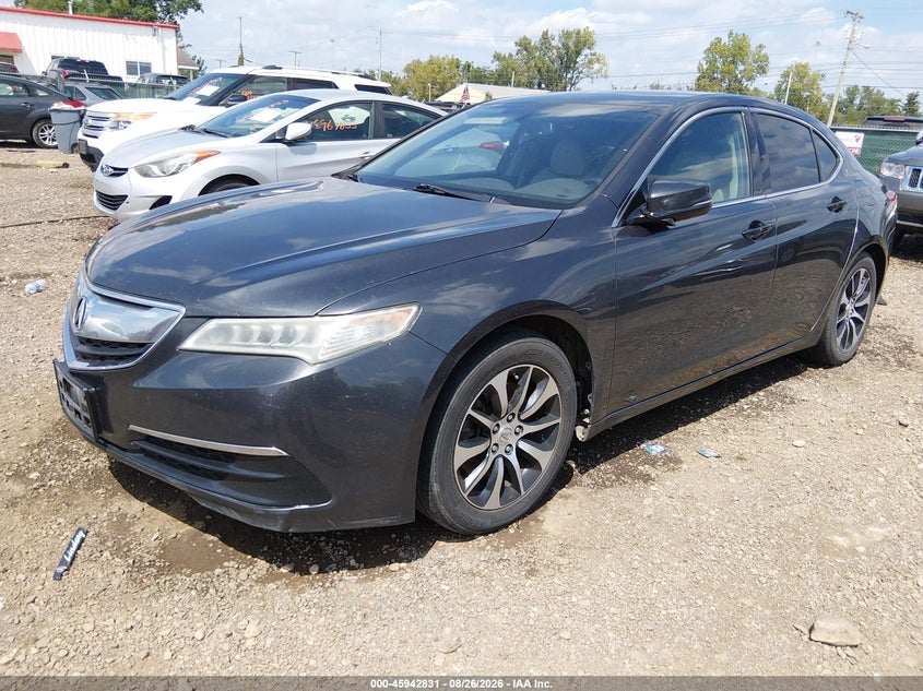 2015 Acura TLX, Flood, IAAI, VIN 19UUB1F36FA023290 — photo 2