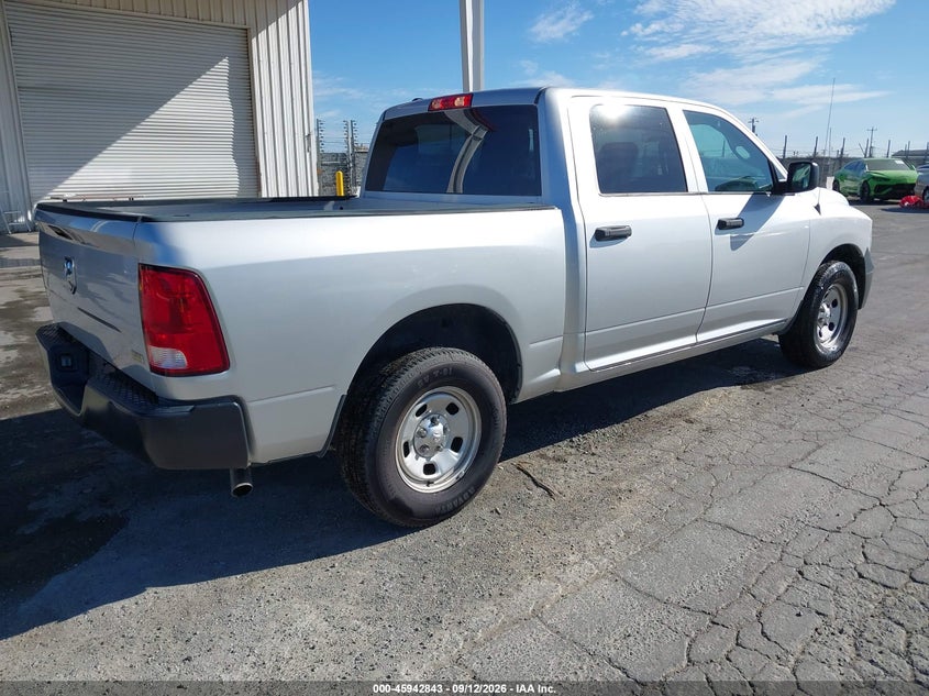 Vin: 1c6rr6kg6js272558, lot: 46442015, ram 1500 tradesman  4x2 5'7 box 20184