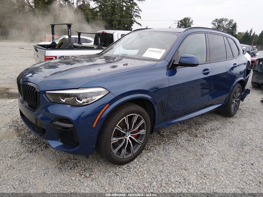 2023 BMW X5, Left Rear, IAAI, VIN 5UXCR6C09P9N62680 — photo 2