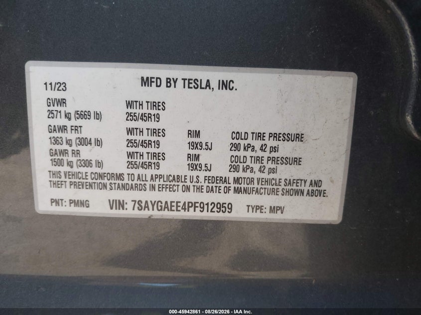 TESLA MODEL Y - zdjęcie 9