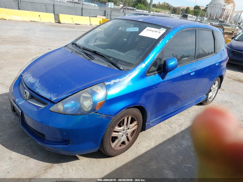 2008 HONDA FIT auction photo 2