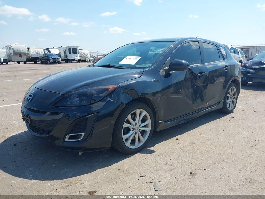 2010 Mazda 3, Left Side, IAAI, VIN JM1BL1H58A1305599 — photo 2